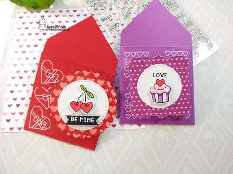 Newton's Nook - Valentine Postage Sampler Dies