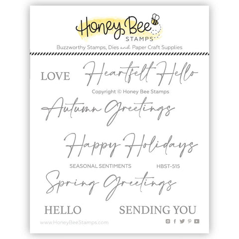 Honey Bee - Seasonal Sentiments Dies