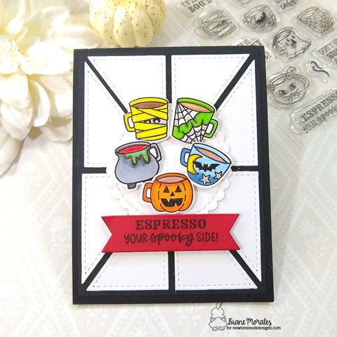 Newtons Nook - Spooky Coffees Stamp Set