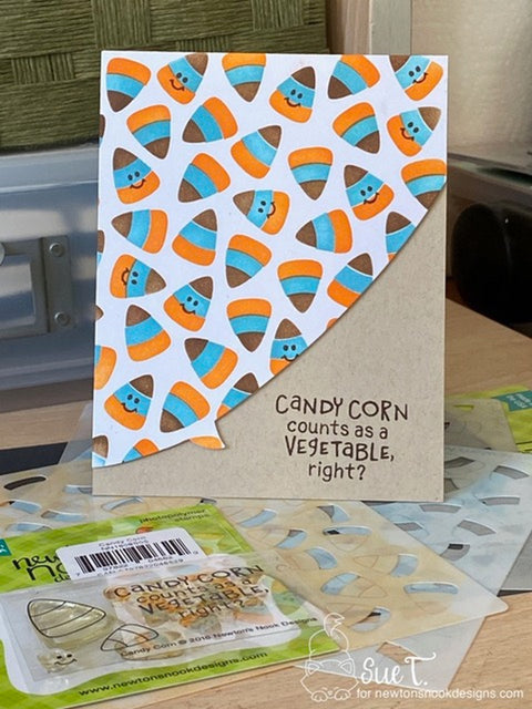 Newtons Nook - Candy Corn Stencil (3 Piece Set)