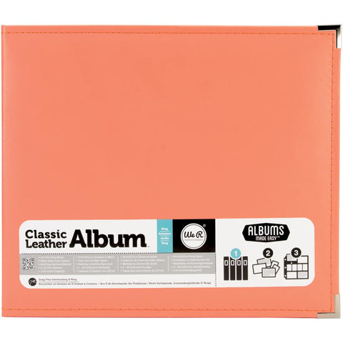 We R Memory Keepers 12"x 12" D-Ring Leather Album (Multiple Colors Available)