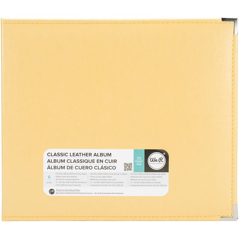 We R Memory Keepers 12"x 12" D-Ring Leather Album (Multiple Colors Available)