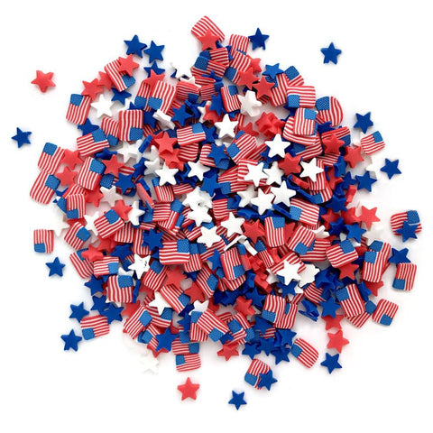 Buttons Galore - Old Glory Sprinkletz/Embellishments