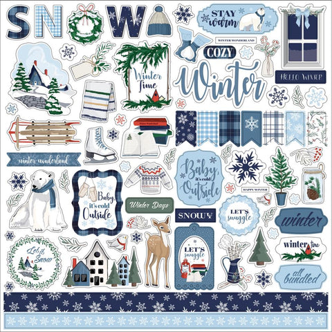 Carta Bella 12'x 12" WinterTime Paper Pack