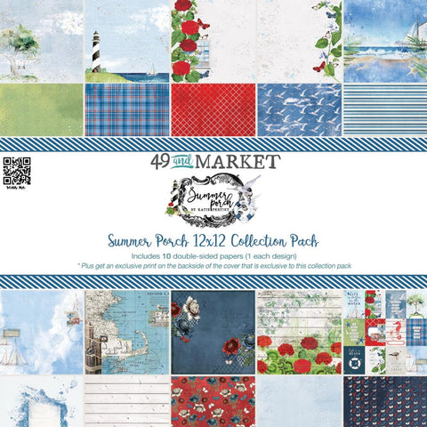 49 and Market - 12"x 12" Summer Porch Paper Pack