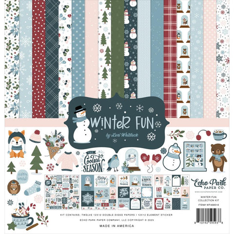 Echo Park 12'x 12" Winter Fun Paper Pack