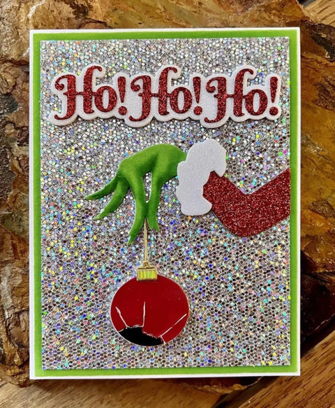 Kat Scrappiness - Grinch Hand Die