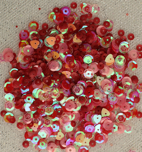 Buttons Galore 28 Lilac Lane Tin with Sequins (40g) - My Valentine Embellishments