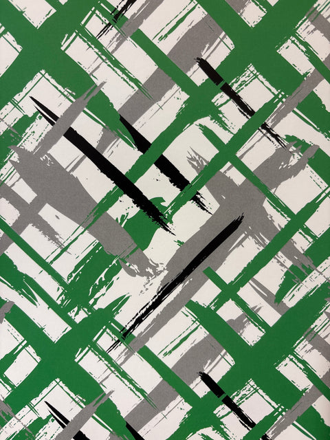 12"x 12" Paint Plaid Single-Sided Paper