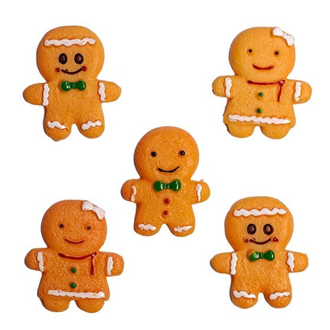 Buttons Galore - Flatback Embellishments - Soft Baked Gingerbread