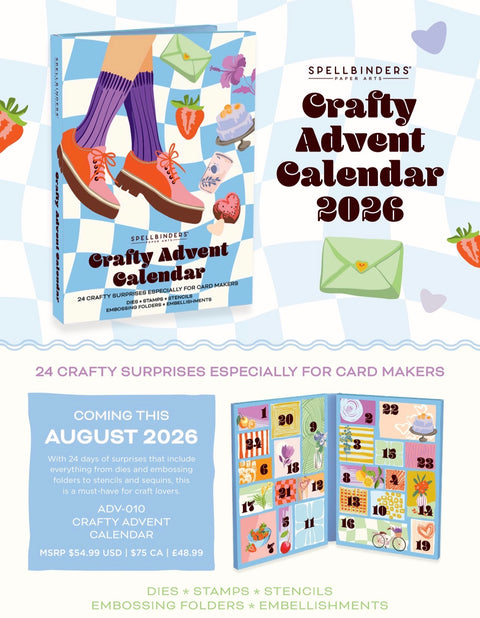 Spellbinders 2026 Crafty Advent Calendar