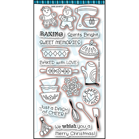 Dare 2B Artzy - Recipe Stamp Set