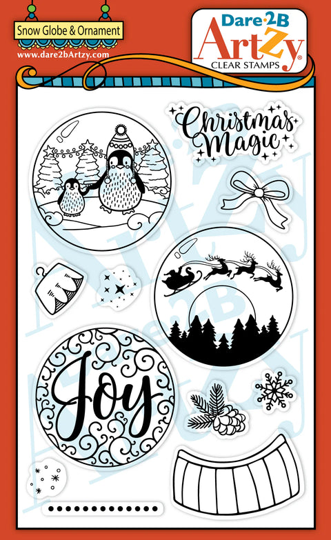 Dare 2B Artzy - Snow Globe & Ornament Die