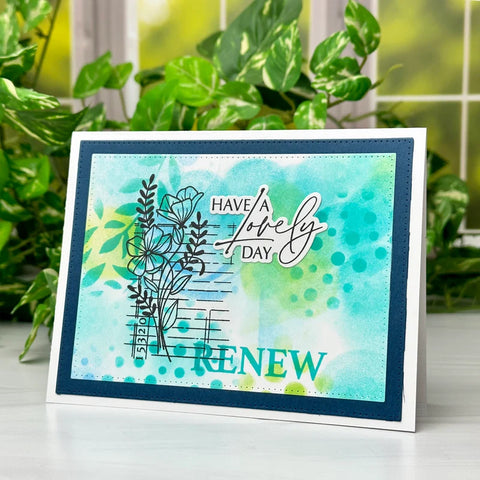 Dare 2B Artzy - Renew & Flourish Stamp Set