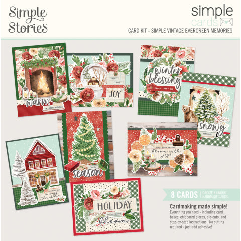 Simple Stories - Simple Vintage Evergreen Memories Card Kit