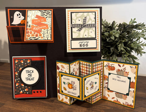 Pat's Fall into Autumn Card Class