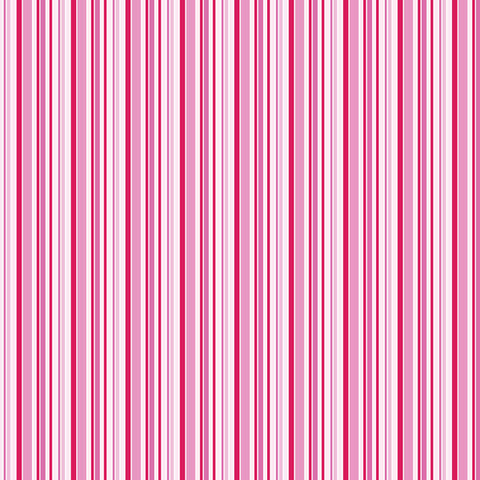 12'x 12" Valentine Plaid/Stripe (2a&b) Double-Sided Paper