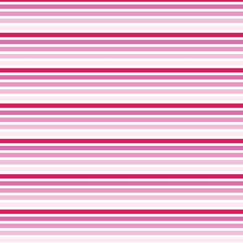 12'x 12" Valentine Plaid/Stripe (5a&b) Double-Sided Paper