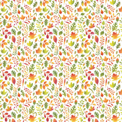 12"x 12" Fall Leaves Double-Sided Paper