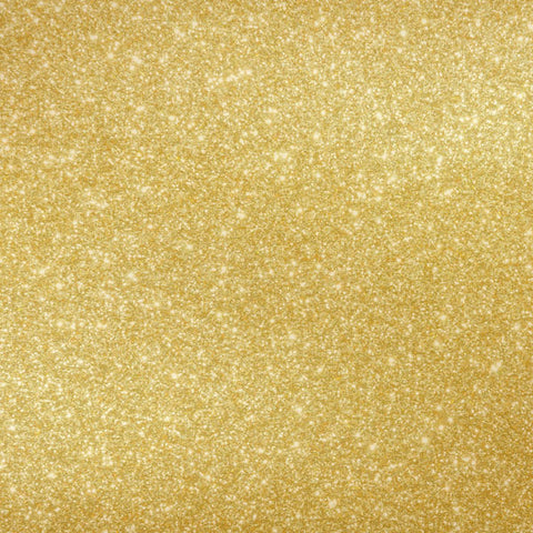 12'x 12" Gold Flowers & Glitter Double-Sided Paper