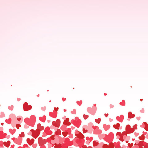 12'x 12" Valentine #2 Pack - 1 Double-Sided Paper