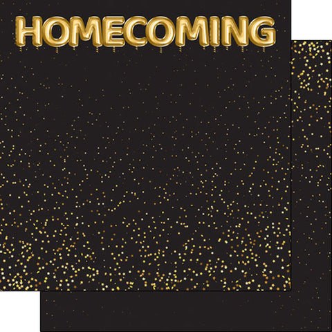 12"x 12" Homecoming Paper Double Sided Paper