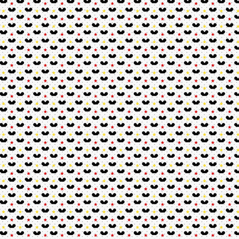 12"x 12" Mouse Plaid/Ears Paper (Double-Sided)