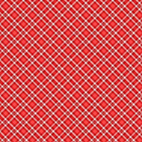 12"x 12" Mouse Plaid/Ears Paper (Double-Sided)