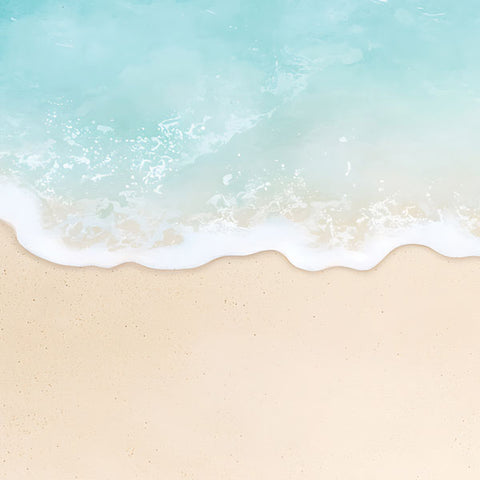 12"x 12" Beach Waves Double-Sided Paper