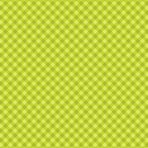12"x 12" Apple Gingham Double-Sided Paper