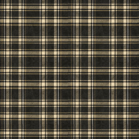 12"x 12" Congrats Senior & Plaid Double-Sided Paper