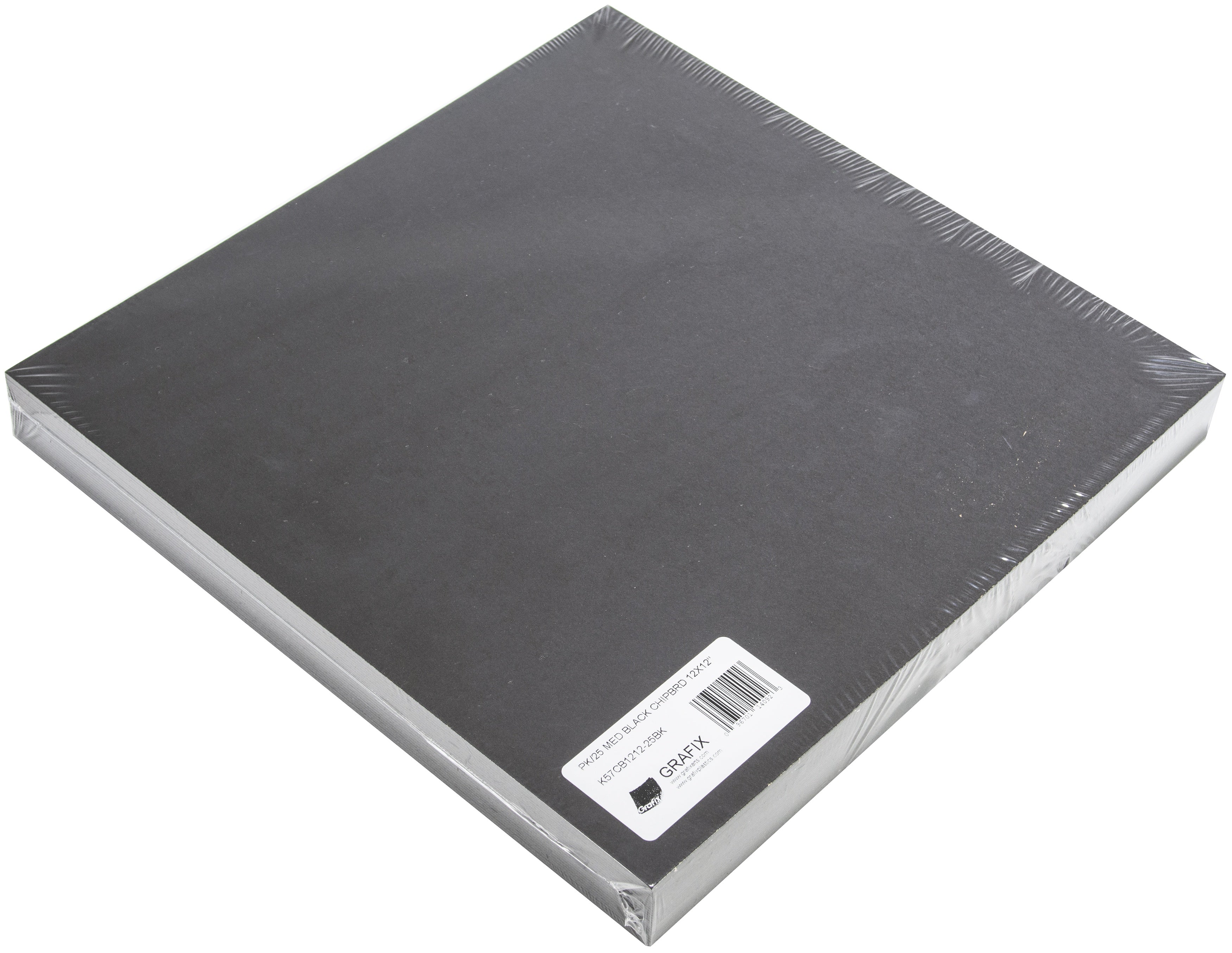 Grafix Medium Weight Chipboard Sheets 12X12 25/Pkg-White 
