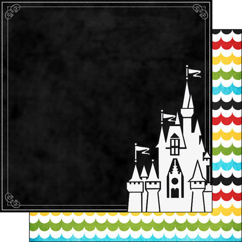 12"x 12" Magical Castle Paper (Double-sided)