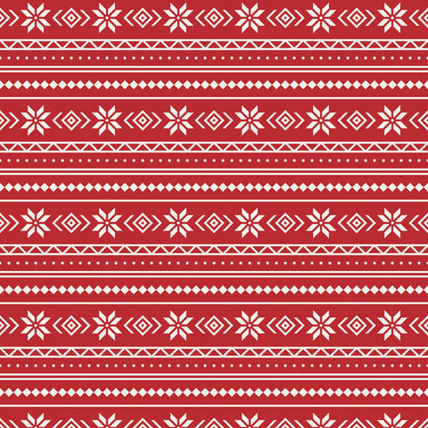 12"x 12" Christmas Pattern (5 & 6) Double-Sided Paper