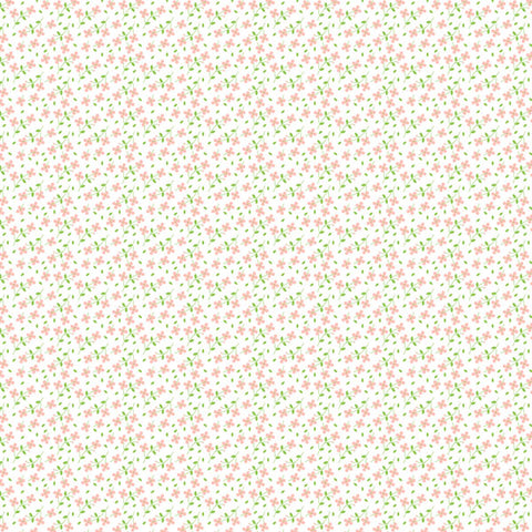 12'x 12" Mom Life Flowers/Plaid Double-Sided Paper