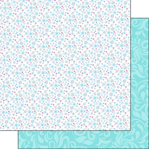 12"x 12" Ice Princess Double-Sided Paper