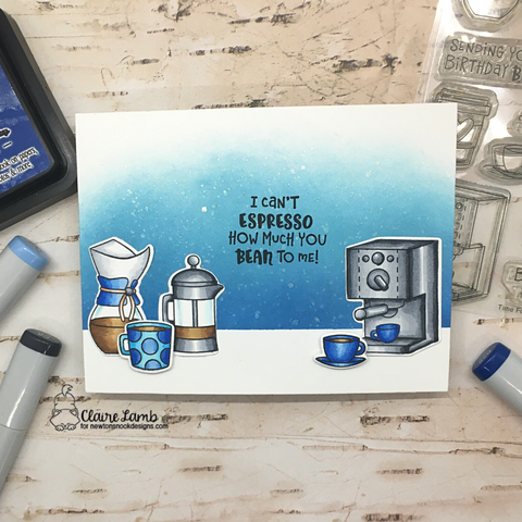 Newton's Nook - Time for Coffee Stamp Set