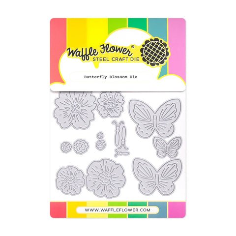 Waffle Flower - Butterfly Blossom Dies