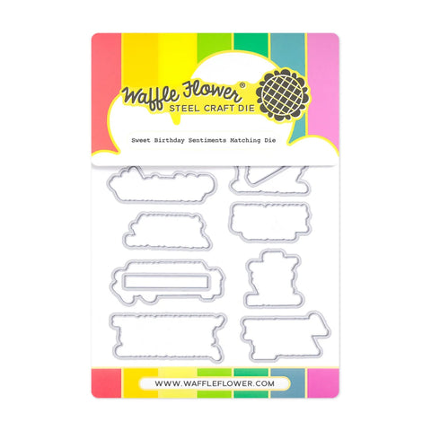 Waffle Flower - Sweet Birthday Sentiments Stamp Set