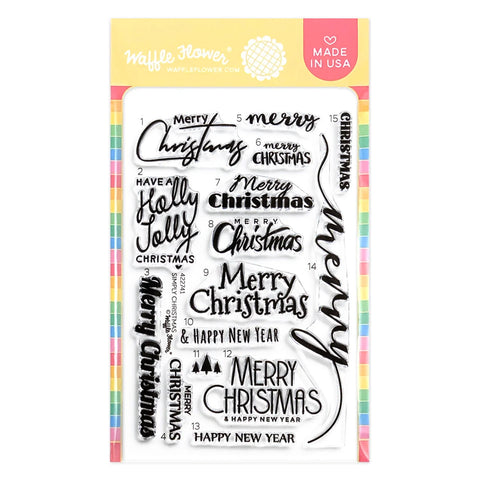 Waffle Flower - Simply Christmas Dies