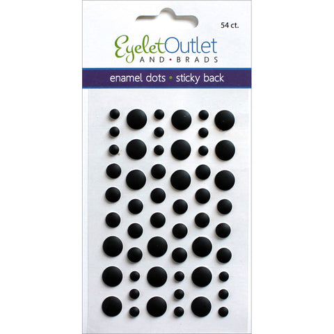 Eyelet Outlet - Enamel Dots (54/pkg)