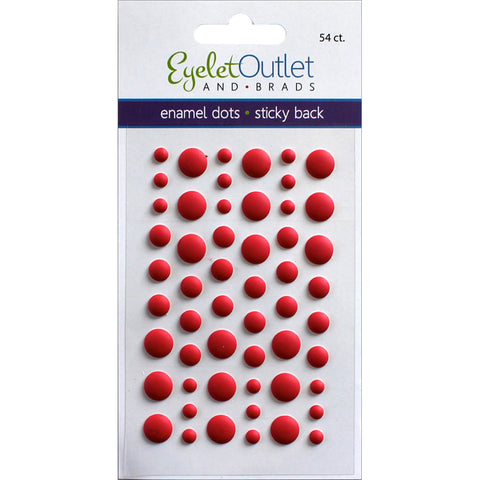 Eyelet Outlet - Enamel Dots (54/pkg)