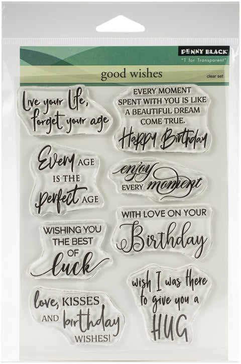 Penny Black - Good Wishes Stamp Set