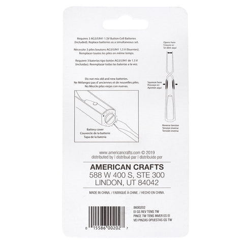 Jolee's Boutique Easy Image Reverse Tension Tweezers