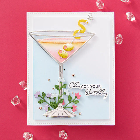 Spellbinders - Olive Martinis (Happy Hour Collection) Die