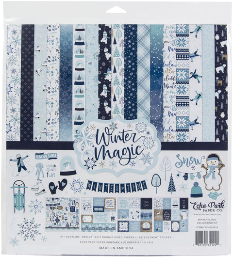 Echo Park 12'x 12" Winter Magic Paper Pack