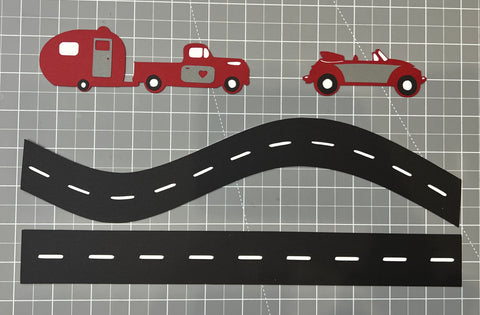 12"x 12" Road Trip Layout
