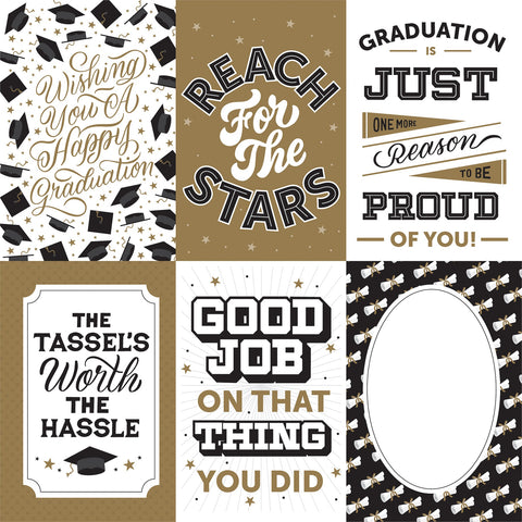 Echo Park 12"x 12" Graduation Double-Sided Cardstock