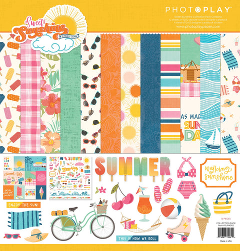 Photoplay 12"x 12" Sweet Sunshine Paper Pack by Michelle Coleman