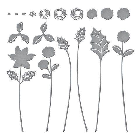 Spellbinders - Sealed Christmas Sprigs Dies